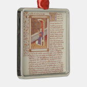 Pagina van "Les Dits Moraux des Philosophes" Metalen Ornament (Rechts)