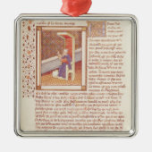 Pagina van "Les Dits Moraux des Philosophes" Metalen Ornament (Voorkant)