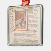 Pagina van "Les Dits Moraux des Philosophes" Metalen Ornament (Links)