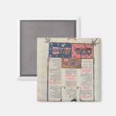 Pagina van tekst en illustratie magneet (Voorkant / Achterkant)