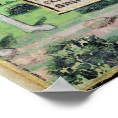 Pagina van tekst met een grensdetail van een poster (Hoek)