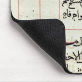 Pagina van tekst van een "Elementen", een boekgeom Muismat (Hoek)