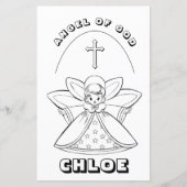 PAGINA VOOR HET KLEUREN VAN GOD PRAYER (Voorkant)