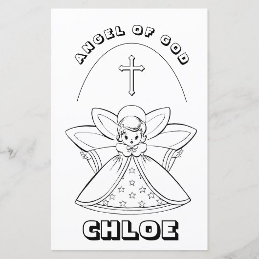 PAGINA VOOR HET KLEUREN VAN GOD PRAYER (Voorkant)