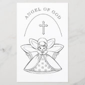 PAGINA VOOR HET KLEUREN VAN GOD PRAYER (Voorkant)