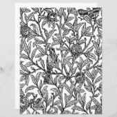 Pagina voor het kleuren van volwassenen, Morris Bi (Voorkant / Achterkant)