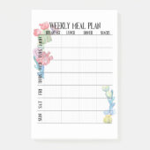 Pagina Wekelijks maaltijdplan Post-it® Notes (Voorkant)