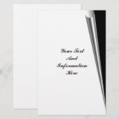 Paginakrullen Briefpapier (Voorkant / Achterkant)