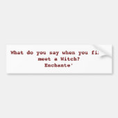 Paginanapompsticker voor humor bumpersticker (Voorkant)