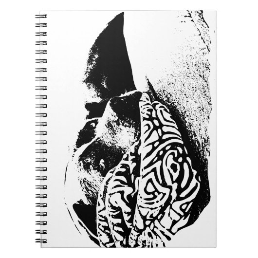 Pagina's in een warm boek notitieboek (Voorkant)