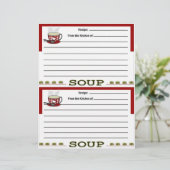 Pagina's met Soep Recipe voor Recipe Multomap (Staand voorkant)