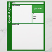 Pagina's ontvangen (donkergroen) (Achterkant)