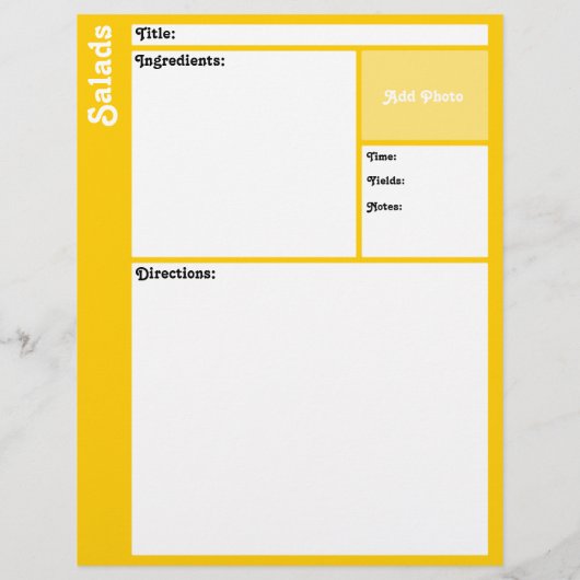 Pagina's ontvangen (geel) (Achterkant)