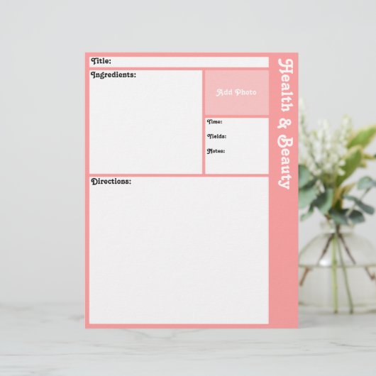 Pagina's ontvangen (roze) (Staand voorkant)