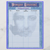 PAGINA'S PRAYER JOURNAL Album / Multomap Insert Pa Flyer (Achterkant)