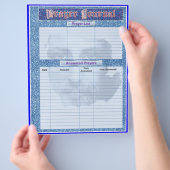 PAGINA'S PRAYER JOURNAL Album / Multomap Insert Pa Flyer (Hand)