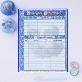 PAGINA'S PRAYER JOURNAL Album / Multomap Insert Pa Flyer (Enkel)