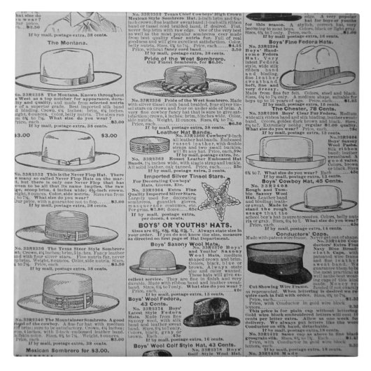 Pagina's uit de zegen, Roebuck van Chicago, catalo Tegeltje (Voorkant)