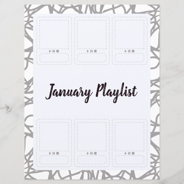 Pagina's voor dagboek, boek, Bullet Journal (Voorkant)