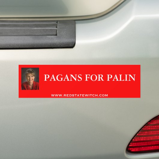 PAGINA'S VOOR PALIN BUMPERSTICKER (Op auto)