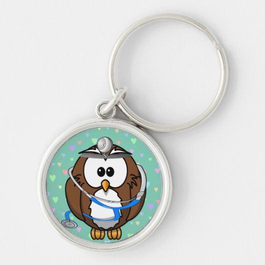 pagineren Doc Owl Sleutelhanger (Voorkant)