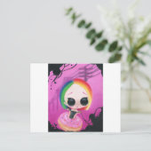 Paging de heer Rainbow Briefkaart (Staand voorkant)