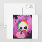 Paging de heer Rainbow Briefkaart (Voorkant / Achterkant)