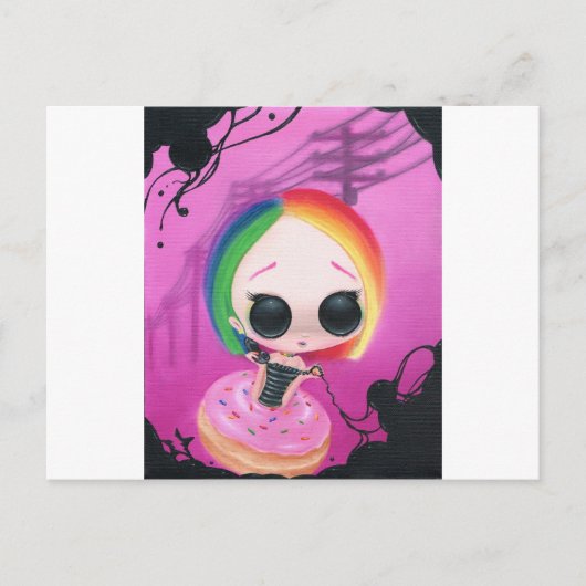 Paging de heer Rainbow Briefkaart (Voorkant)