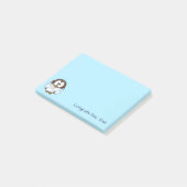paging nieuwe dokter uil post-it® notes (Schuin)