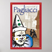 Pagliacci, Opera Poster (Voorkant)
