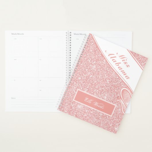  pagneplanner - Roos Gold Glitter Planner (Display)