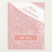 pagneplanner - Roos Gold Glitter Planner (Voorkant)