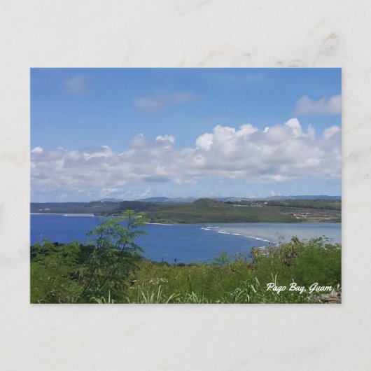 Pago Bay Guam Briefkaart (Voorkant)