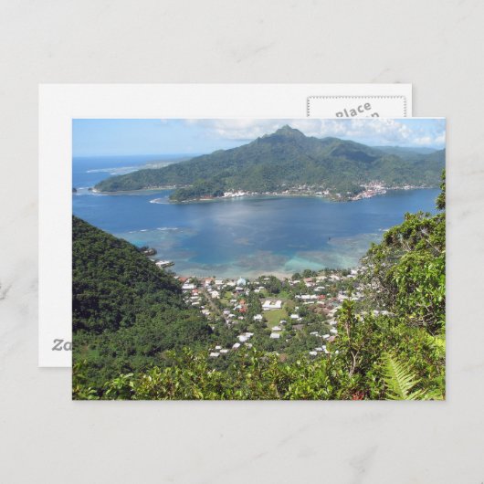 Pago Pago Harbour Briefkaart (Voorkant / Achterkant)