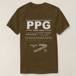 Pago Pago International Airport PPG T-shirt