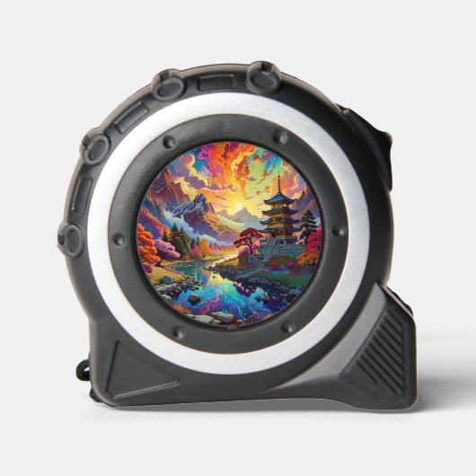 Pagoda and Coloured Landscape Rolmaat (Voorkant)