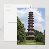 Pagoda bij Kew Briefkaart (Voorkant / Achterkant)