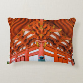 Pagoda bottom up perspective, Miyajima Accent Kussen