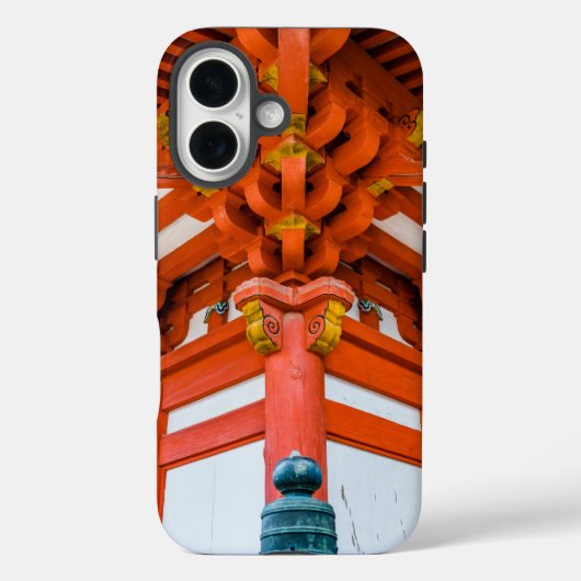 Pagoda bottom up perspective, Miyajima Case-Mate iPhone Case (Achterkant)