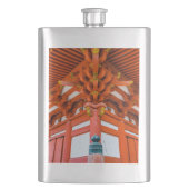 Pagoda bottom up perspective, Miyajima Flacon (Voorkant)