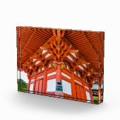 Pagoda bottom up perspective, Miyajima Fotoblokken (Rechts)