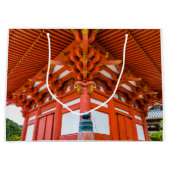 Pagoda bottom up perspective, Miyajima Groot Cadeauzakje (Voorkant)
