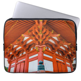 Pagoda bottom up perspective, Miyajima Laptop Sleeve