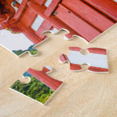 Pagoda bottom up perspective, Miyajima Legpuzzel (Zijkant)