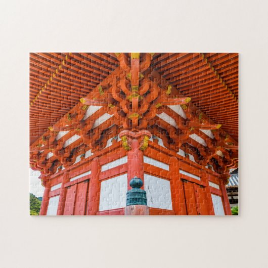 Pagoda bottom up perspective, Miyajima Legpuzzel (Horizontaal)