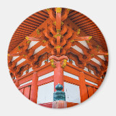 Pagoda bottom up perspective, Miyajima Magneet (Voorkant)