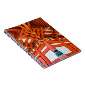 Pagoda bottom up perspective, Miyajima Notitieboek (Rechterzijde)