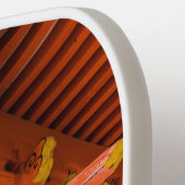 Pagoda bottom up perspective, Miyajima Pickleball Paddle (Links Detail)