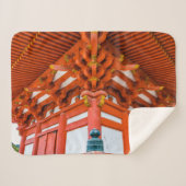 Pagoda bottom up perspective, Miyajima Sherpa Deken (Voorkant (horizontaal))