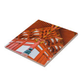 Pagoda bottom up perspective, Miyajima Tegeltje (Zijkant)